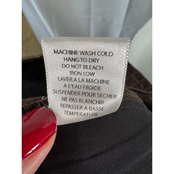 Lija Golf Short‎ Skirt Cocoa Brown Plaid Women's Size 6 NWT Athletic Casual - Picture 8 of 8